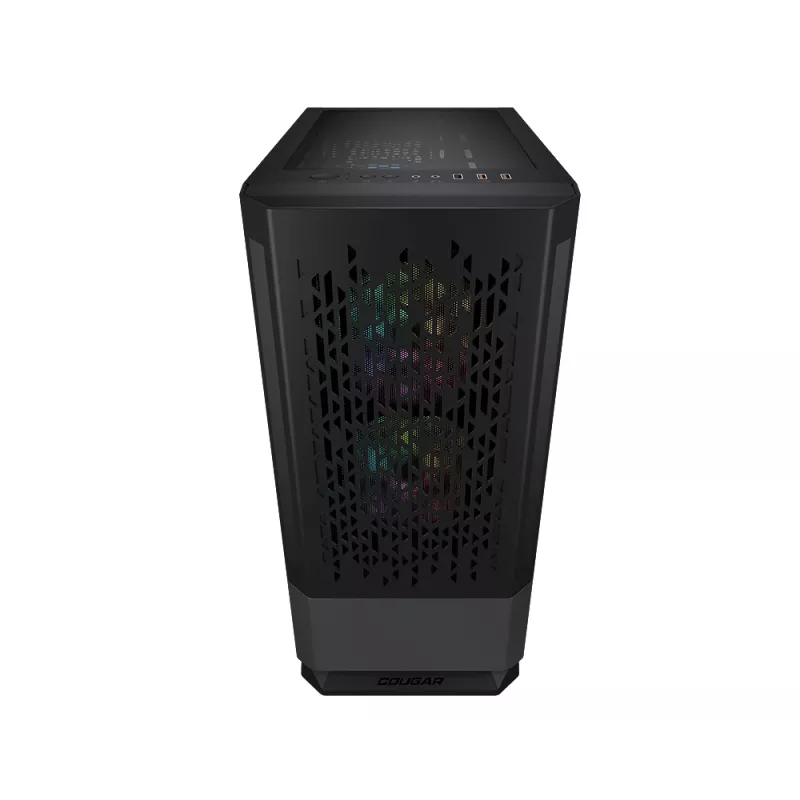 PC-behuizing COUGAR gaming-behuizing MX430 Air RGB miditower zwart