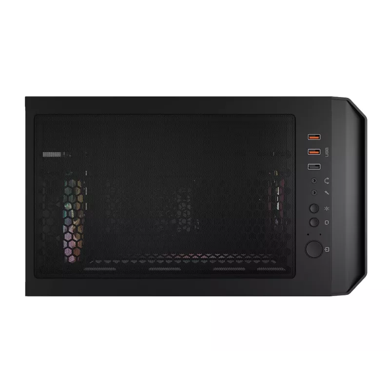 PC-behuizing COUGAR gaming-behuizing MX430 Air RGB miditower zwart