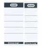 Label Elba 400087754 10 stuks zwart wit rechthoekig 5x2,5 cm