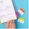 Blanco registertabbladen Avery Ultra Tabs 74753 groen oranje roze