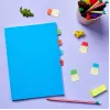 Blanco registertabbladen Avery Ultra Tabs 74760 blauw groen oranje rood