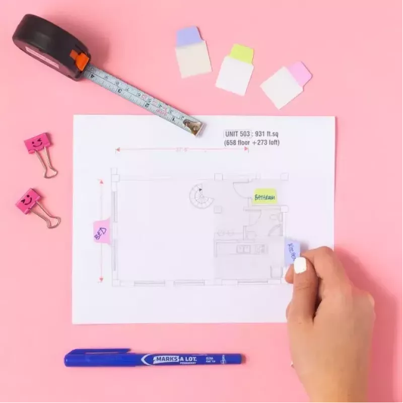 Blanco registertabbladen Avery Ultra Tabs 74761 blauw groen roze paars