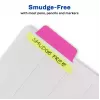 Blanco registertabbladen Avery Ultra Tabs groen oranje roze geel 74767