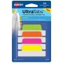 Blanco registertabbladen Avery Ultra Tabs groen oranje roze geel 74767