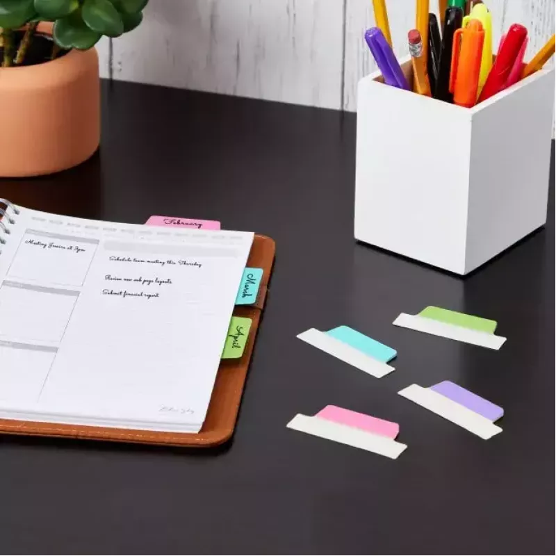Blanco registertabbladen Avery Ultra Tabs 74769 blauw groen roze paars