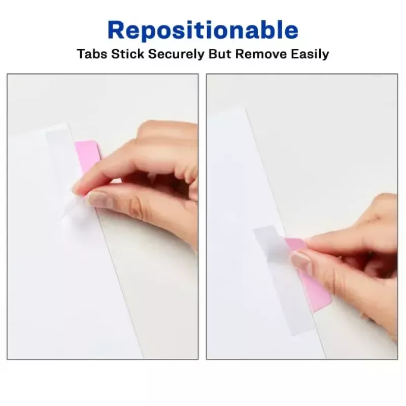 Blanco registertabbladen Avery Ultra Tabs 74769 blauw groen roze paars