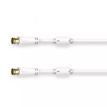 Hama 00205034 coaxkabel 1,5 m F-type wit