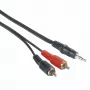 Hama 00205106 audiokabel 2 m 3,5 mm 2 x cinch zwart, rood