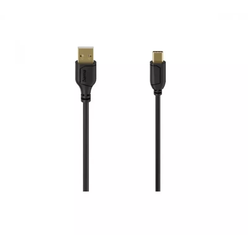 Hama 00074265 USB-kabel USB 2.0 0,75 m USB-A USB-C zwart
