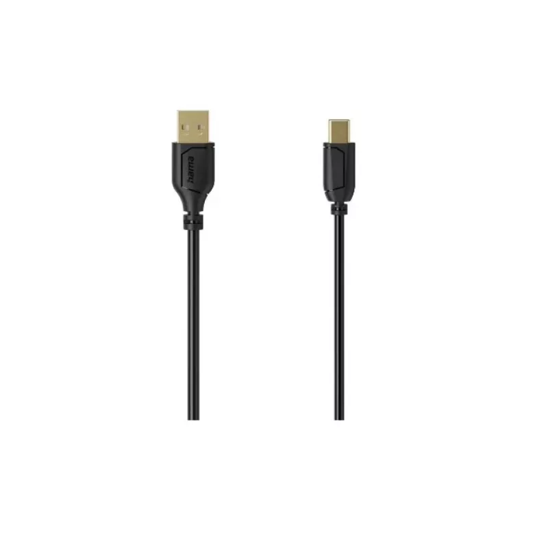Hama 00074265 USB-kabel USB 2.0 0,75 m USB-A USB-C zwart