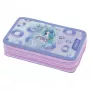 Schrijfwarenset Herlitz Mystic Mermaid 23-delig blauw roze polyester