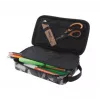 Zacht etui Herlitz 2 Go polyester grijs 210x130x60mm