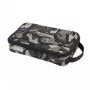 Zacht etui Herlitz 2 Go polyester grijs 210x130x60mm