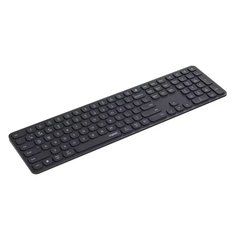 Bluetooth-toetsenbord Rapoo 00228033 QWERTZ Duits donkergrijs draadloos