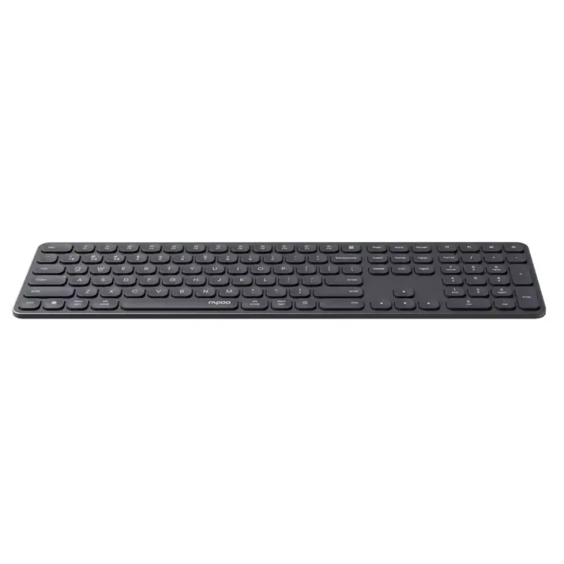 Bluetooth-toetsenbord Rapoo 00228033 QWERTZ Duits donkergrijs draadloos