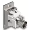 DeLOCK 90880 BNC busuitgang zilver wit 50 Ω