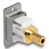DeLOCK 90883 contactdoos 3,5 mm zilver wit bus