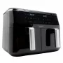 TORNADO TAFT-1000-GS | dubbele heteluchtfriteuse 9L, heteluchtfriteuse, 9 L, 60 °C, 200 °C, 12 personen, 540 min