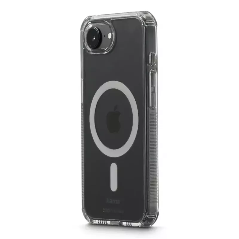 Hama Extreme Protect telefoonhoesje voor Apple iPhone 16e, magnetisch, transparant