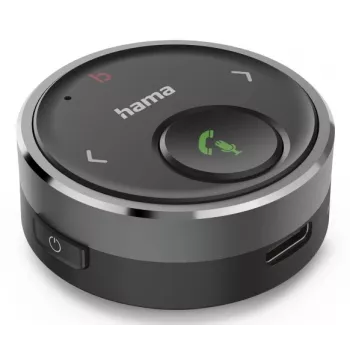 Hama 00014173 Bluetooth-muziekontvanger 7 m zwart, grijs, zilver