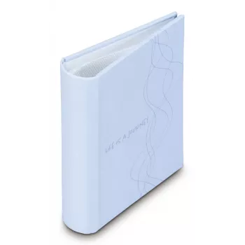 Hama Life fotoalbum blauw 20 bladen 5,4 x 8,6 cm
