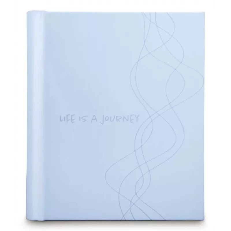 Hama Life fotoalbum blauw 20 bladen 5,4 x 8,6 cm