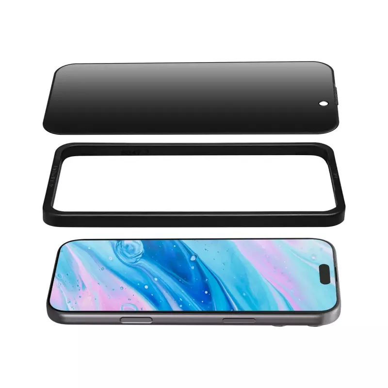 LAUT PRIME PRIVACY Blickschutzfolie Apple iPhone 17 Pro stofbestendig stootvast krasvast