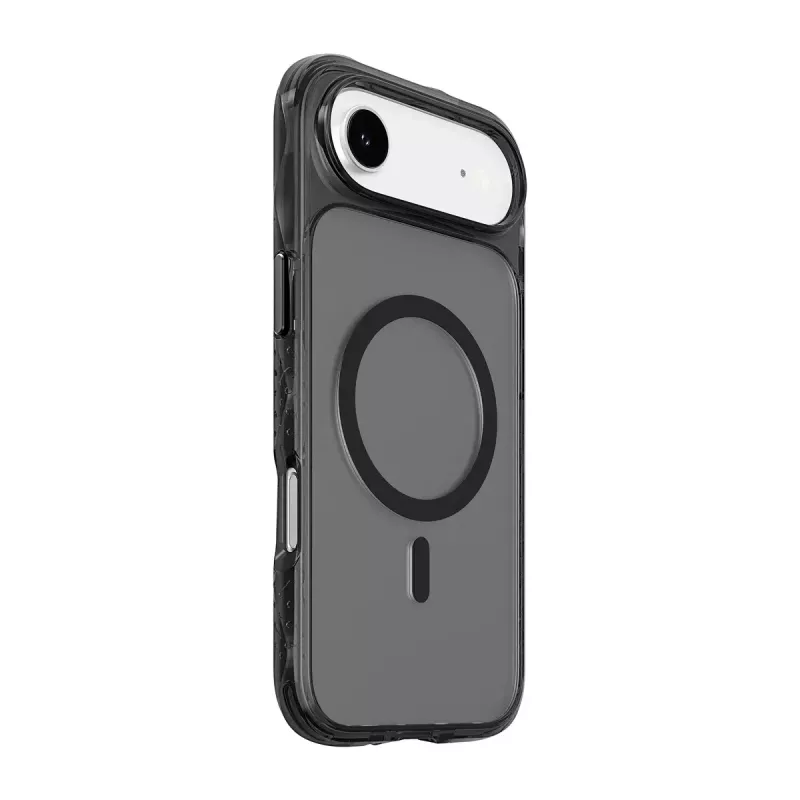 LAUT Crystal Matter X hoesje voor iPhone 17 Air, MagSafe-compatibel, zwart kristal