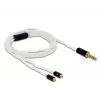 Audiokabel DeLOCK 85846 1,2 m 4,4 mm 2x MMCX wit