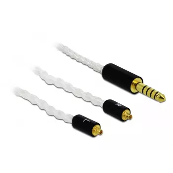 Audiokabel DeLOCK 85846 1,2 m 4,4 mm 2x MMCX wit
