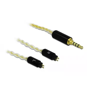 Audiokabel DeLOCK 85849 1,25 m 3,5 mm wit