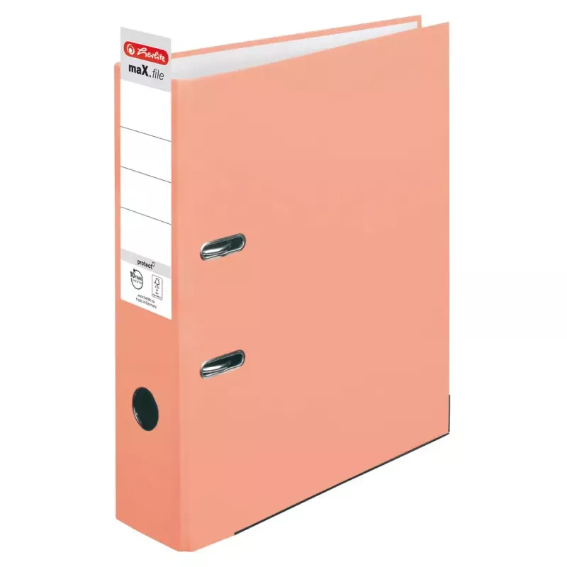 Ringband Herlitz maX.file A4 oranje