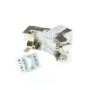 Keystone Jack CAT8 afgeschermd gereedschapsloos ACT TD8511