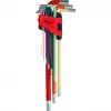 Inbussleutelset KS Tools 151.4420 9 stuks staal verchroomd