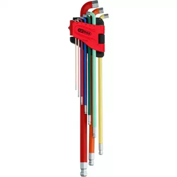 Inbussleutelset KS Tools 151.4560 9 stuks