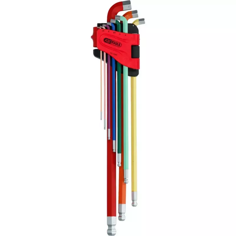 Inbussleutelset KS Tools 151.4560 9 stuks