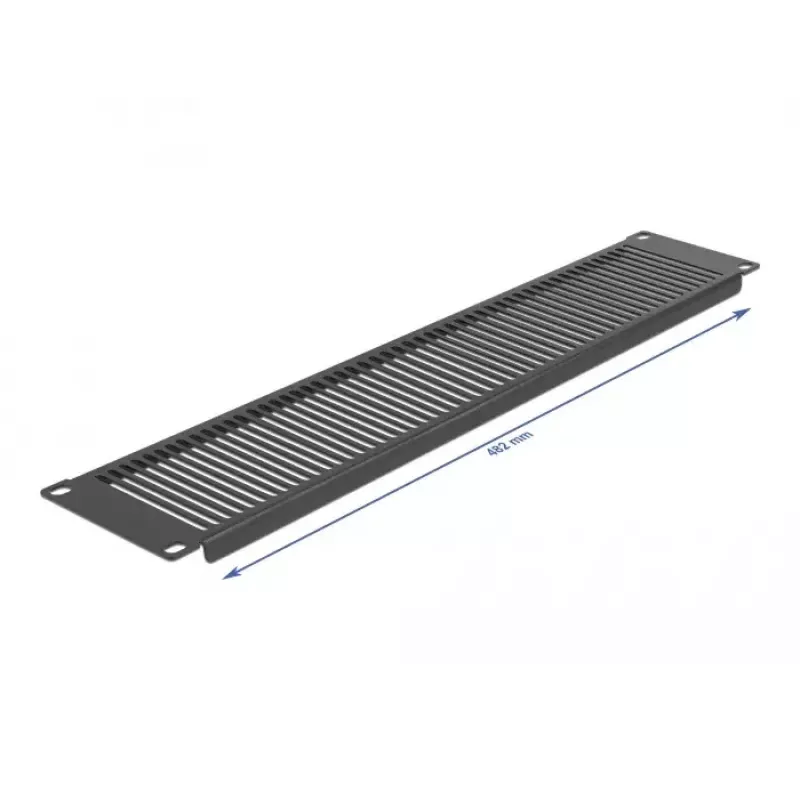 Geperforeerde blindplaat DeLOCK 19 inch netwerkkast-paneel 66671