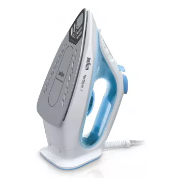 Braun TexStyle 1 SI1050BL stoomstrijkijzer keramische strijkzool 2000 W blauw, wit