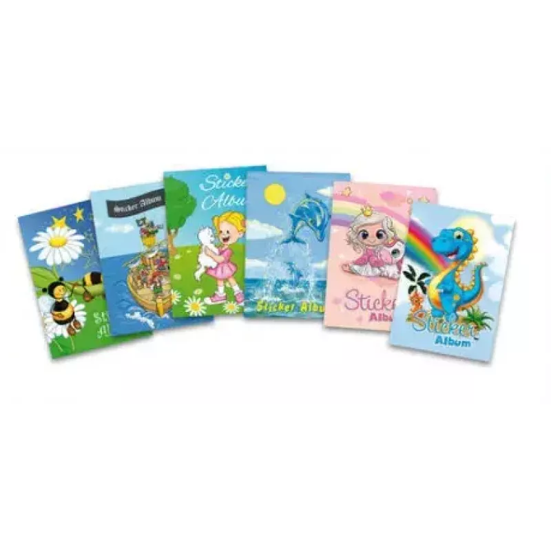 HERMA Unicorn Best Friends stickeralbum, A5, 16 pagina's