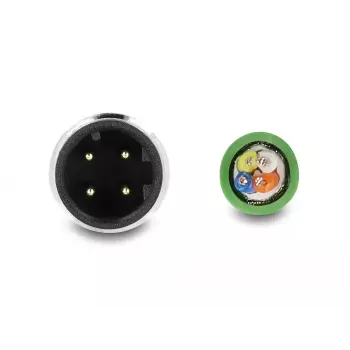 DeLOCK netwerkkabel M12 4-pin D-gecodeerd open kabeleinden TPU 5 m