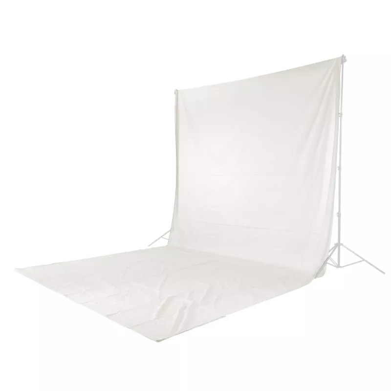 Achtergrondfolie Hama 00021156 wit katoen 2950 mm x 6000 mm