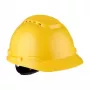 3M H700N-GU kunststof geel unisex veiligheidshelm 350g