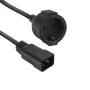 Netkabel ACT C20 CEE 7/3 zwart 0,2 m 230 V 16 A