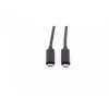 USB-kabel ShiverPeaks BS30-41075 10m USB 3.2 Gen 2 USB-C zwart
