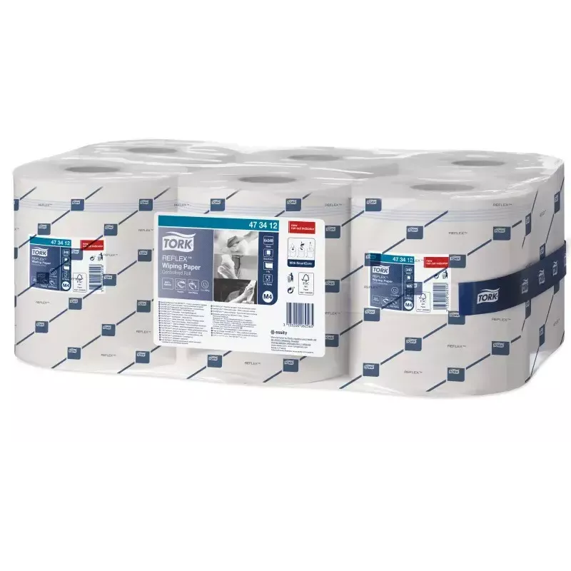 Papieren handdoekjes Tork 473412 340 vel wit 113,9 m