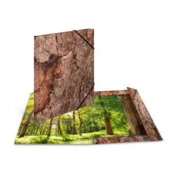 Omslagmap HERMA 19790 karton houtlook A3