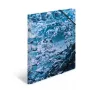 Omslagmap HERMA 19791 karton blauw A3