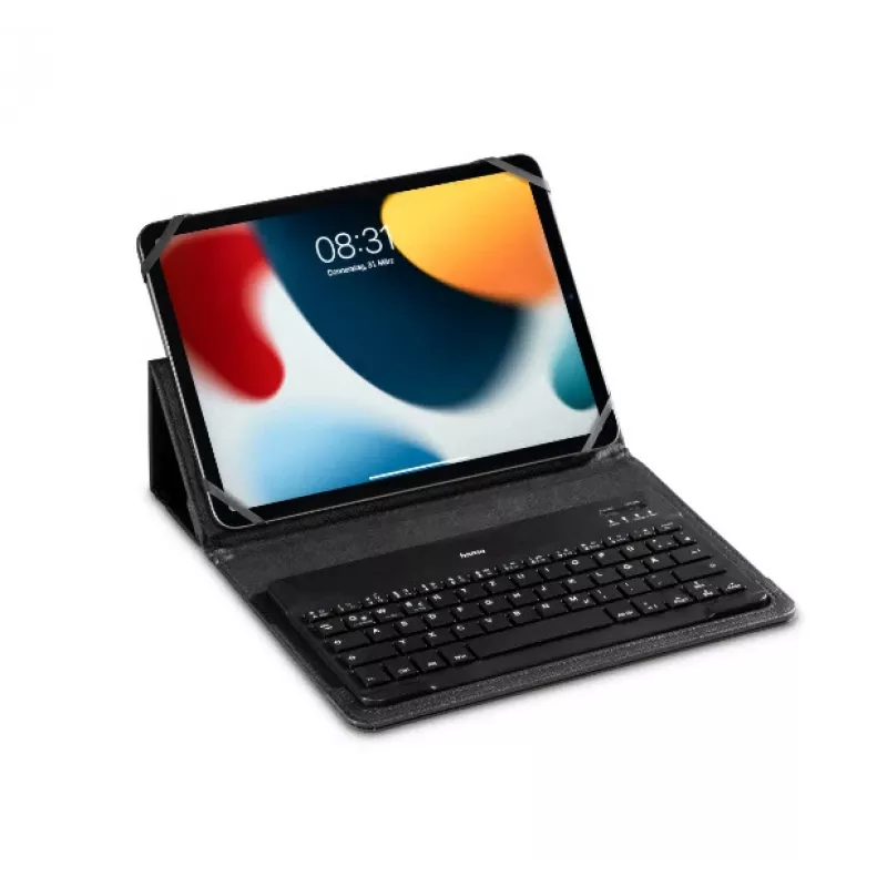Hama KEY4ALL X3100 Bluetooth-toetsenbord met tablethoes, QWERTZ, zwart