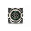 DeLOCK M12 adapter A-gecodeerd 8-polige bus naar RJ45-bus recht