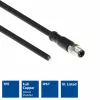 ACT Industrial 3,00 meter sensorkabel M8A 3-polig stekker naar open uiteinde, Ultraflex Xtreme TPE-kabel, afgeschermd